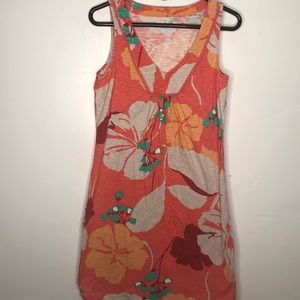 Boden cotton sleeveless midi dress size 8